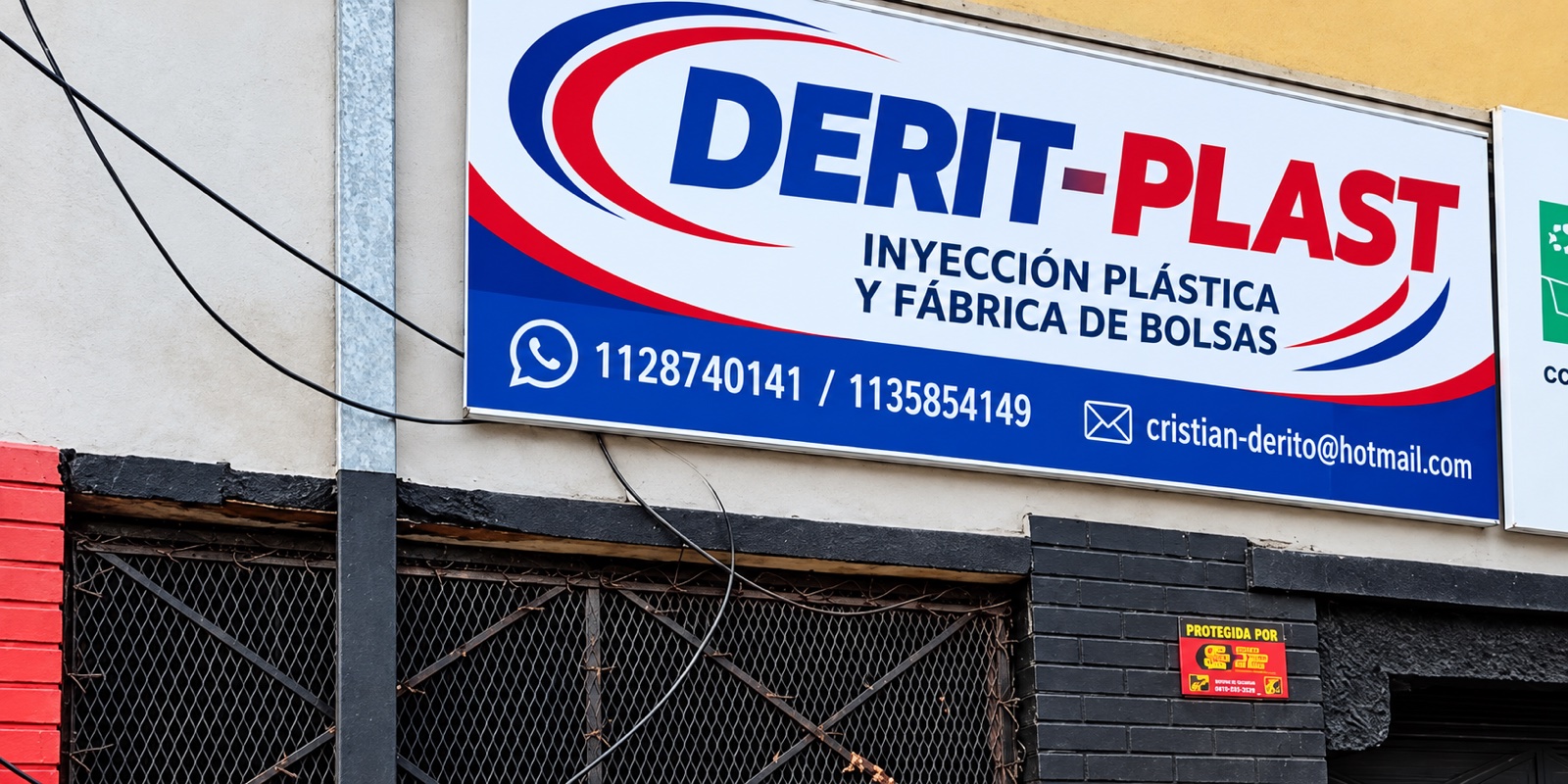 Fábrica de plásticos Derit Plast, Florencio Varela
